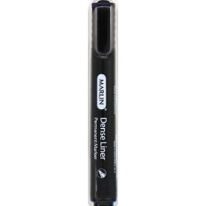 Marlin Black Dense Liner Permanent Marker